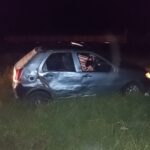 Ruta 5: un policía en auto chocó a una moto tras una maniobra de paso