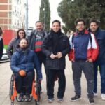 Hasta Mechita caminando…