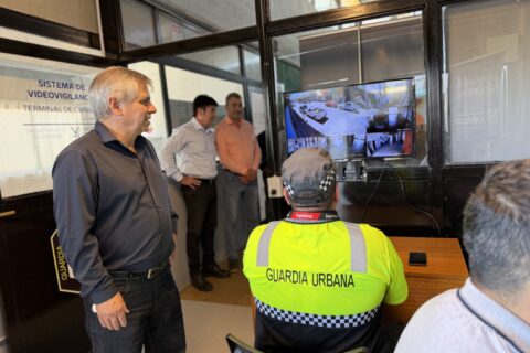 Chivilcoy: Nueva sala de videovigilancia en la Terminal de Ómnibus: más seguridad para vecinos y pasajeros